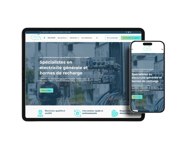 Un site web responsive
